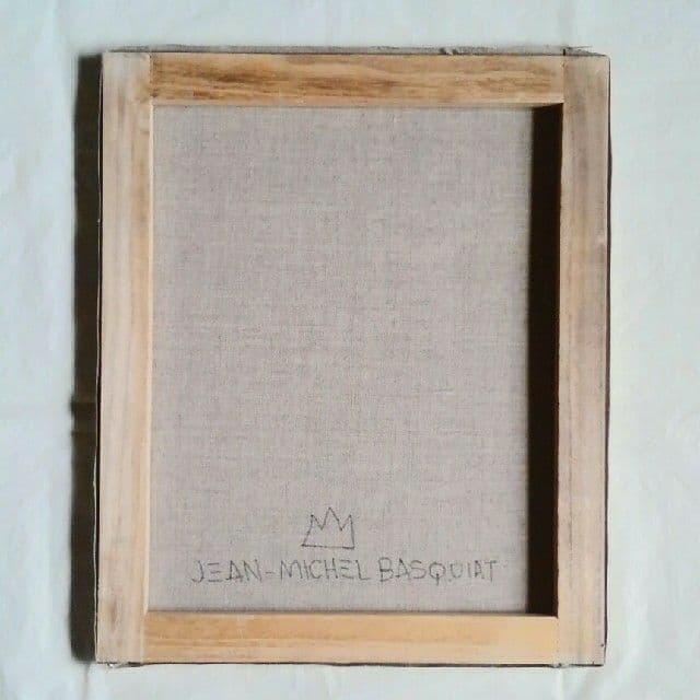 まとめ売り】 ジャン＝ミシェル・バスキア 油彩画 模写【肉筆サイン