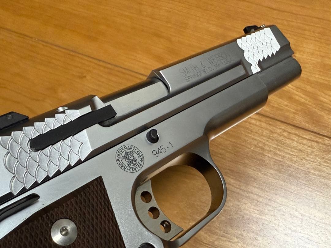 美品 KSC S&W M945 ステンレスシルバーモデル JASG安全基準適合