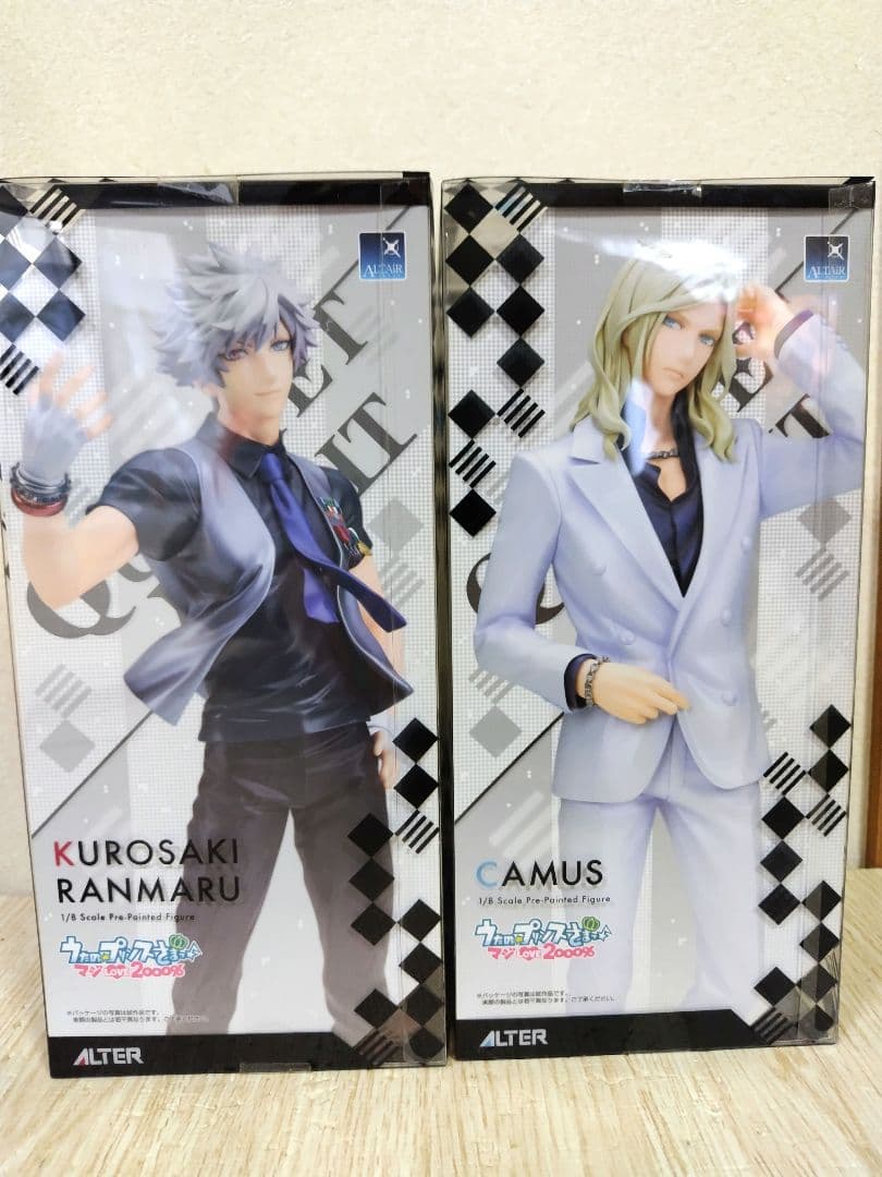 【うたプリ】黒崎蘭丸＆カミュ 限定フィギュア 未開封品2体セット ALTER