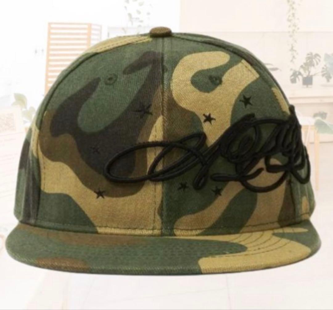 afb 迷彩刺繍ロゴ ベースボールキャップ - メルカリ