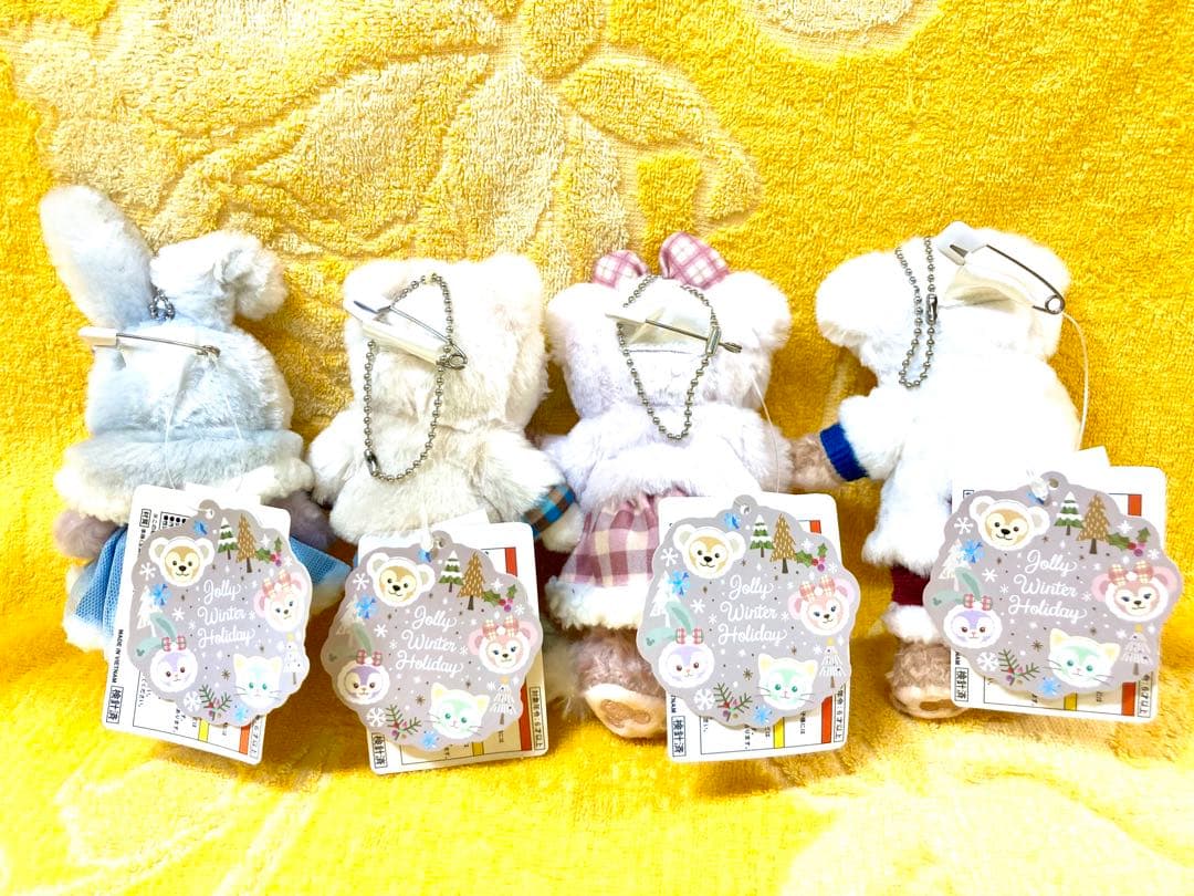 ♡ステラルーちゃん♡ウィンターホリデー♡ぬいぐるみバッヂ♡タグ