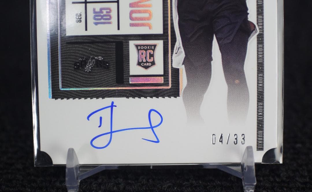 その他 2020 Tre Jones Contenders Auto RC Spurs
