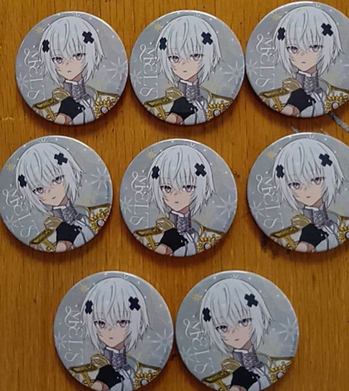 めておら 1周年 缶バッジ メルト・ダ・テンシ 等身