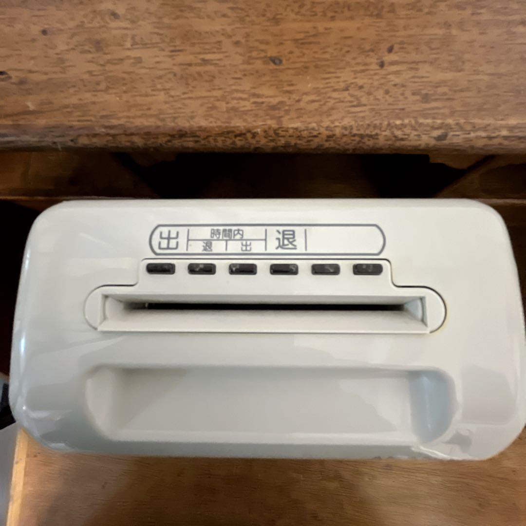 タイムレコーダー　天野　BX2000 電子タイムレコーダー