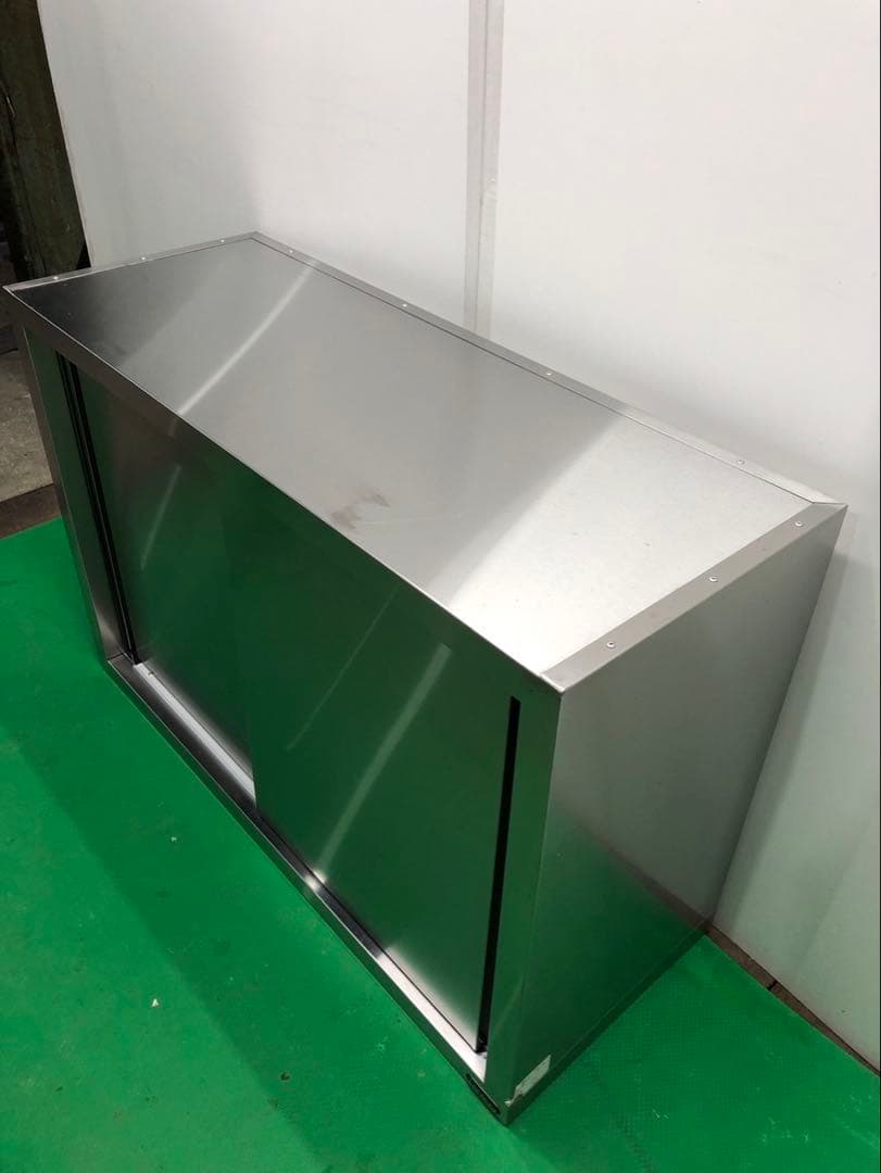 ☆地域限定送料無料☆工場整備品 吊り戸棚 幅900 ステンレス 吊り戸棚 -