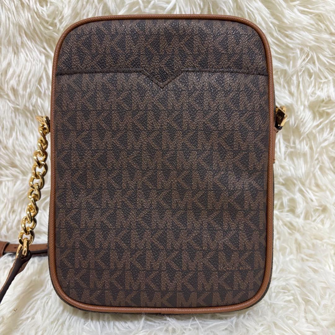 ✨未使用級　マイケルコース　ショルダーバッグ カメラバッグ 肩掛け　ブラウン