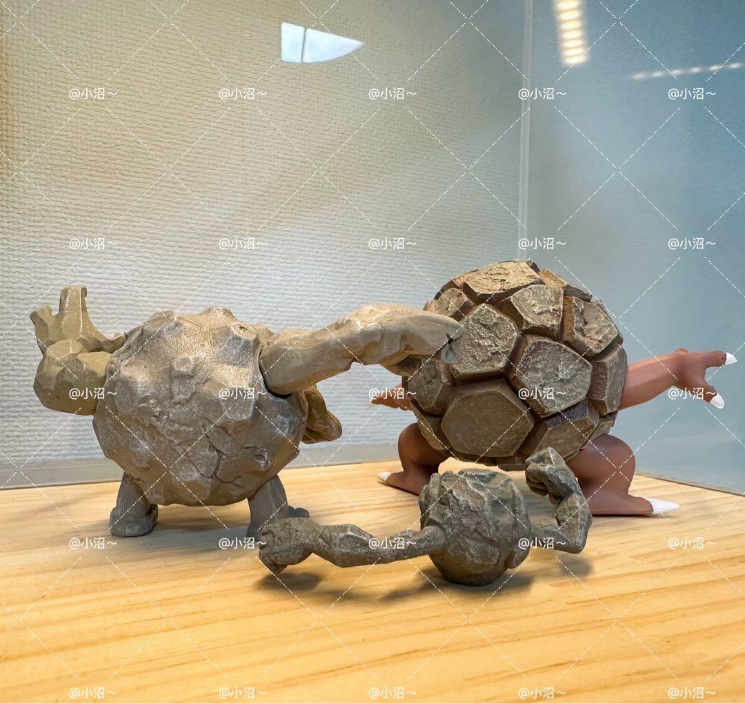 ポケモンスケールワールド イシツブテ進化セット 1/20サイズ PVC製