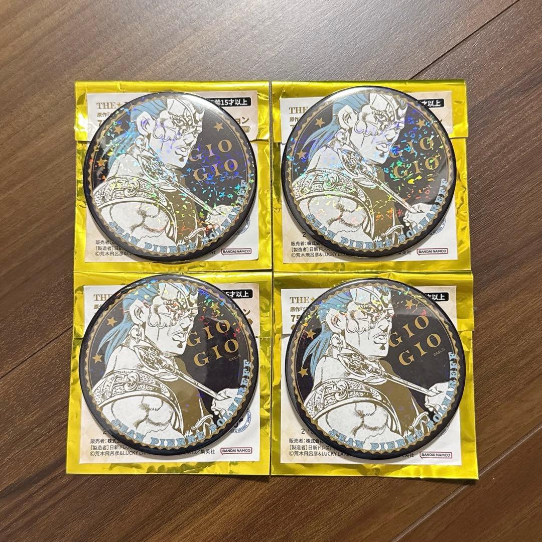 ジョジョワールド ホログラム缶バッジコレクション ポルナレフ 缶