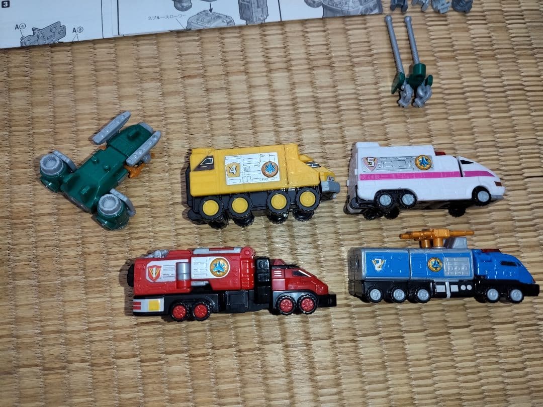 未組立有り スーパーミニプラ ライナーボーイ ビクトリーロボ セット