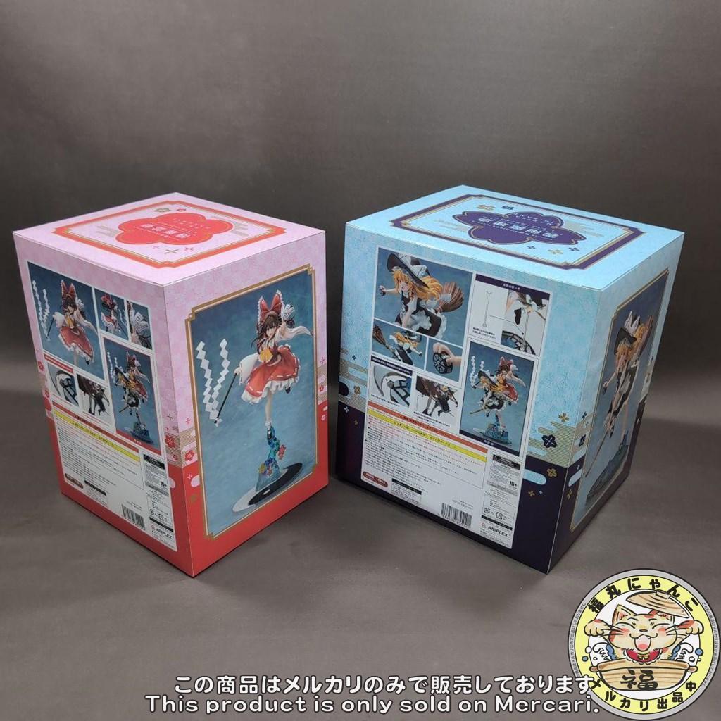 東方project 博麗霊夢 霧雨魔理沙　1/7 フィギュア　アニプレックス