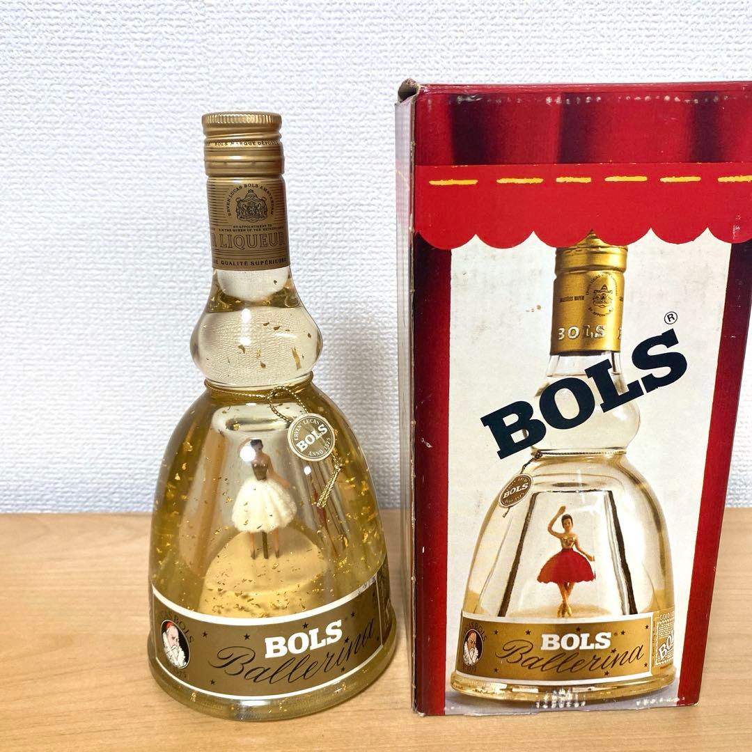 ②【希少】BOLS バレリーナ リキュール 未開栓 オルゴール動作確認 箱あり