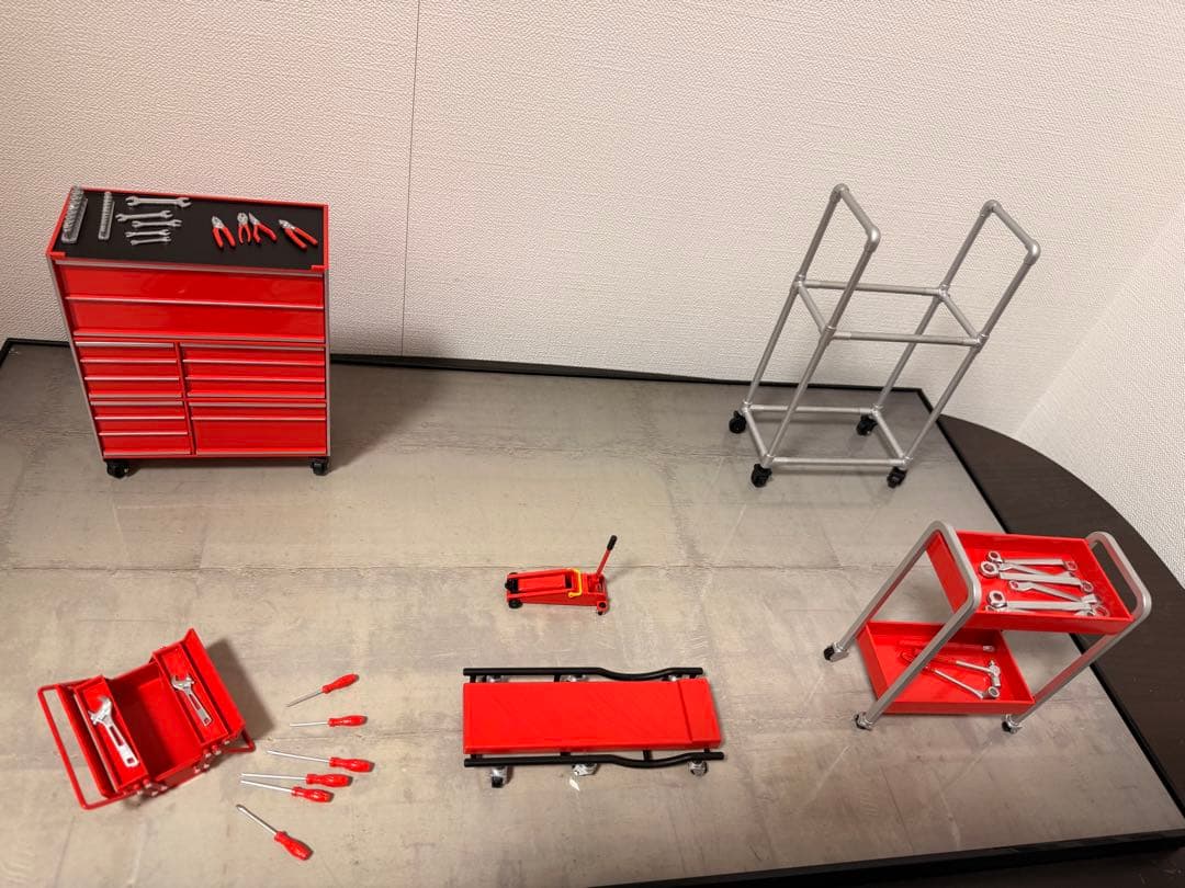 トレノ AE86 専用ディスプレイケース + ガレージディスプレイキット セット