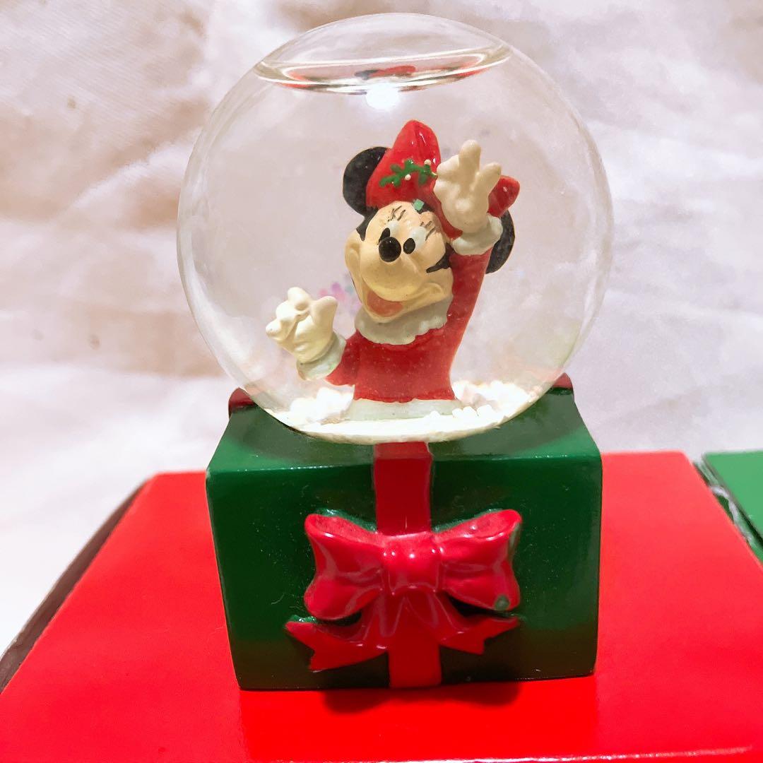 超希少❣️2001ディズニースノーグローブ3個セット JCペニー ミッキー