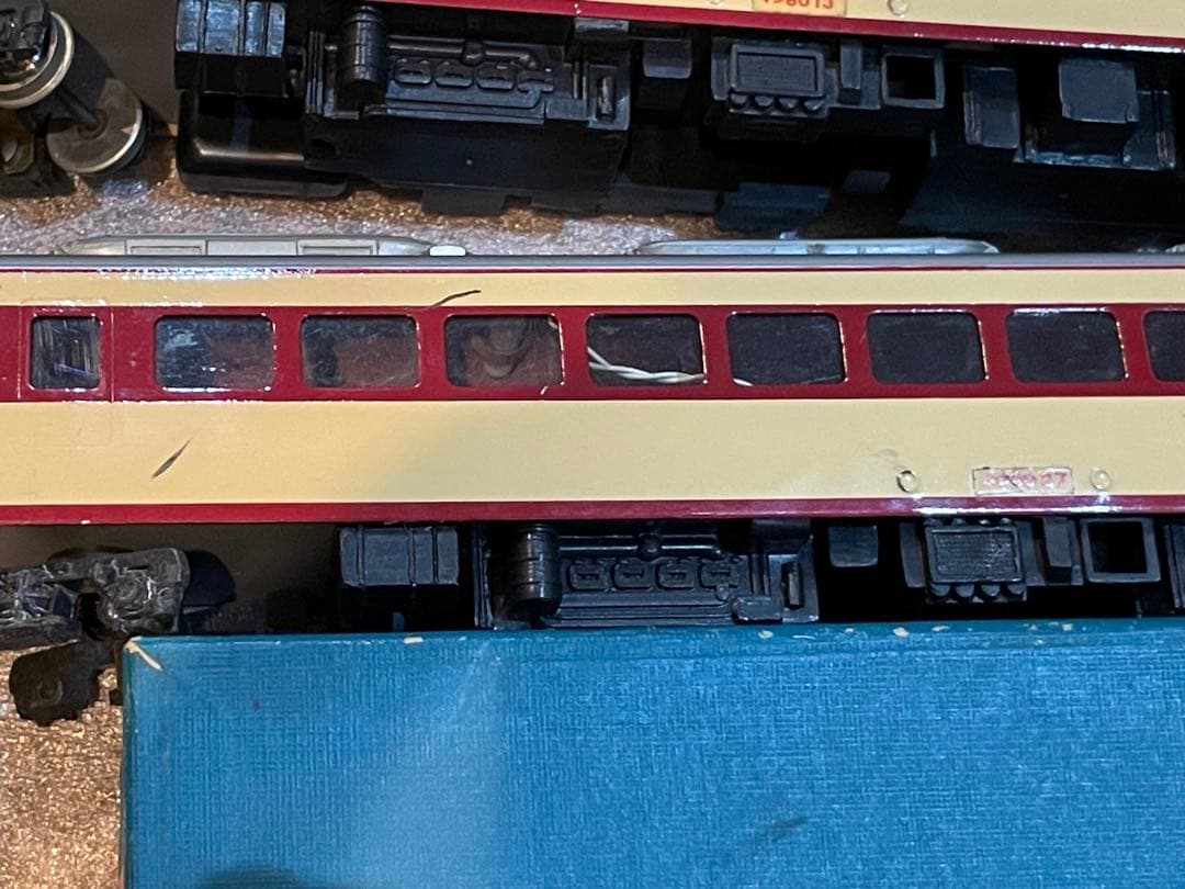 HOゲージ 鉄道模型 車両6両　ジャンク品