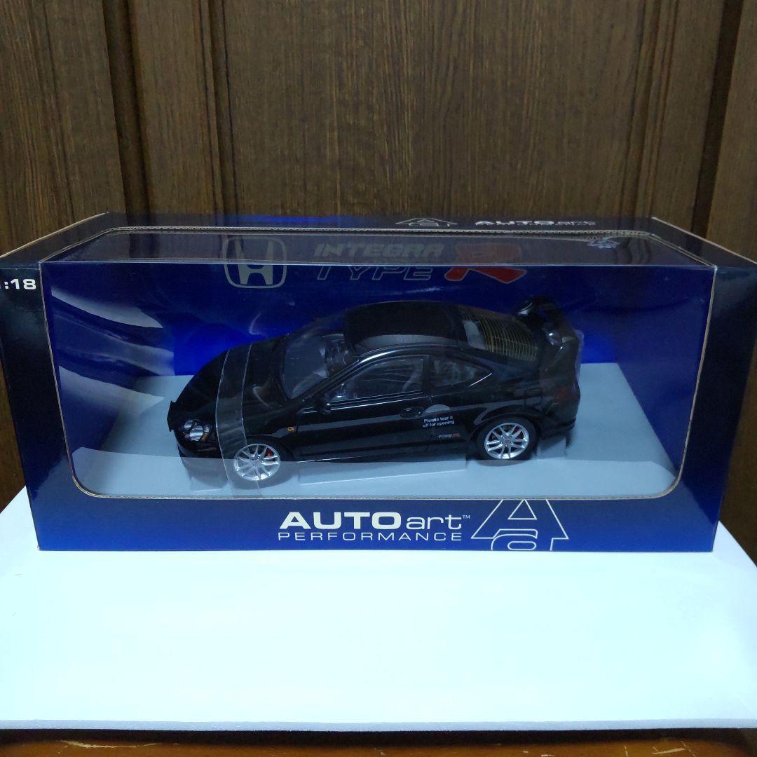 ホンダ インテグラ タイプR ブラック 1/18 オートアート