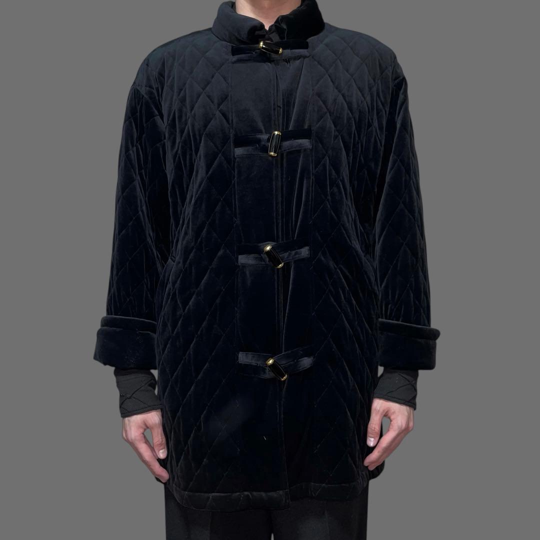 ジャケット・アウター Vintage velours quilting china jacket