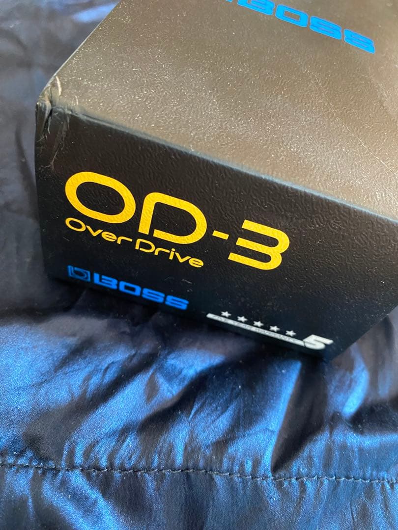 BOSS OverDrive OD-3 高輝度緑LED 改