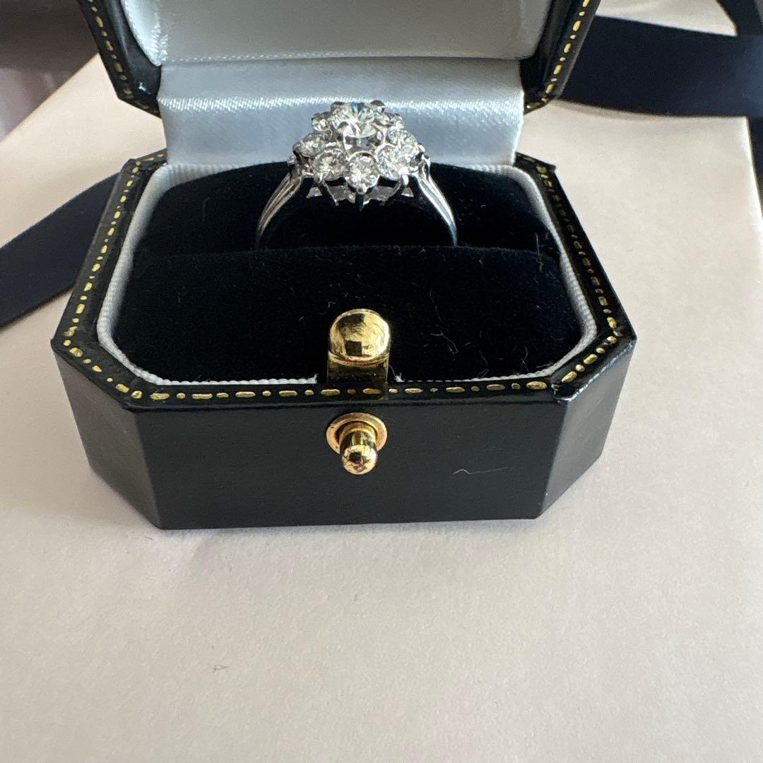 天然ダイヤリング 1.０２ct(計) １５号