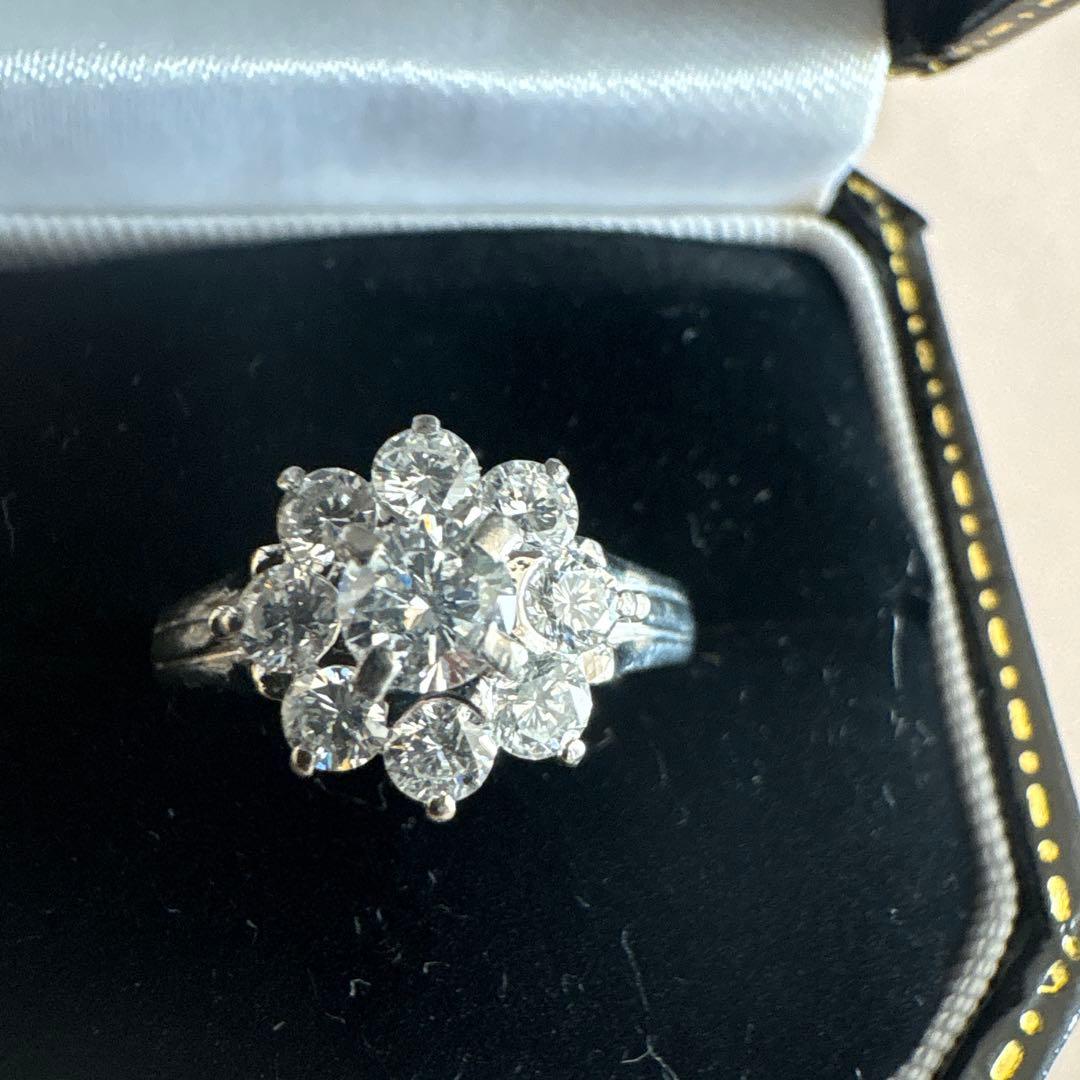 天然ダイヤリング 1.０２ct(計) １５号