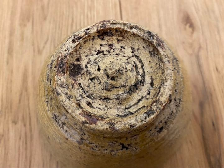 江戸期 黄伊羅保茶碗 八代乾山 如仙織箱 二重箱