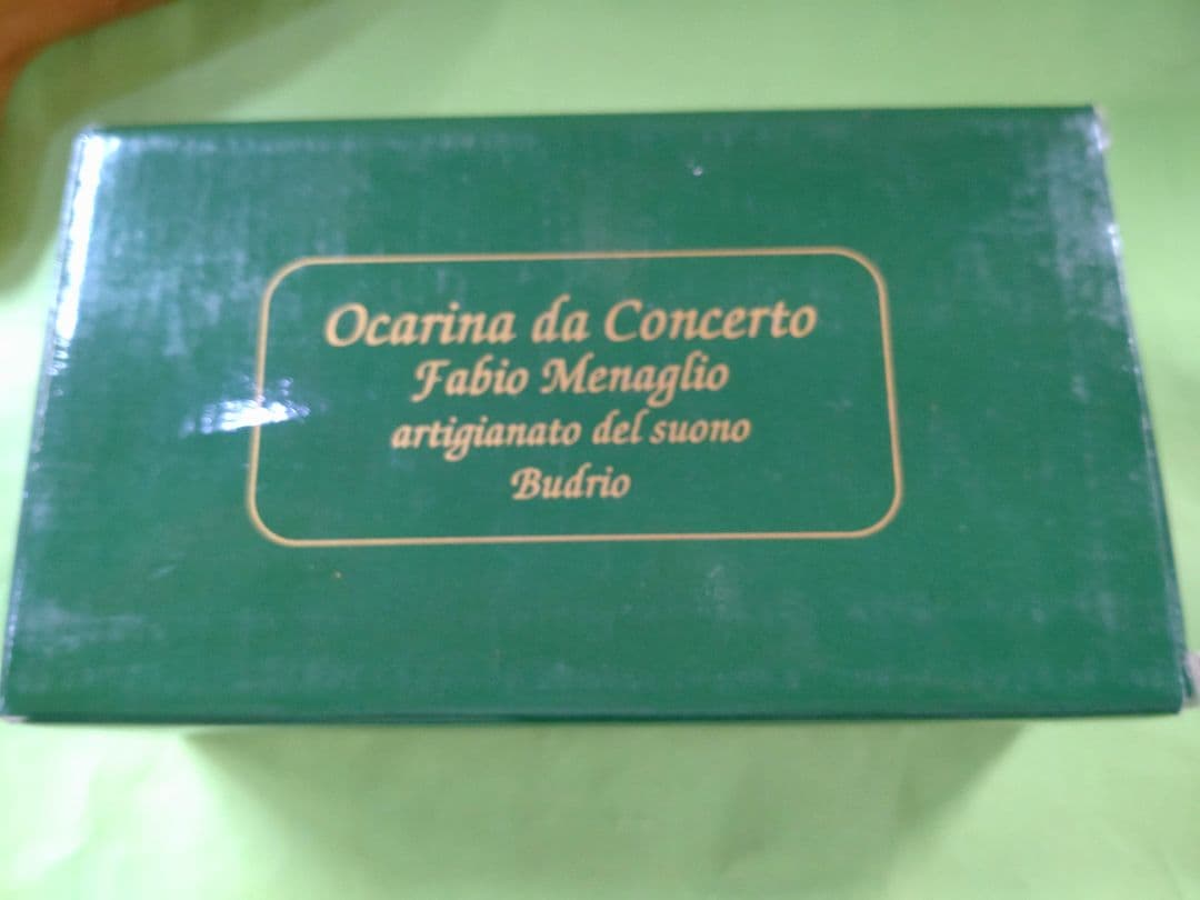Fabio Menaglio Ocarina da Concerto 3点セット