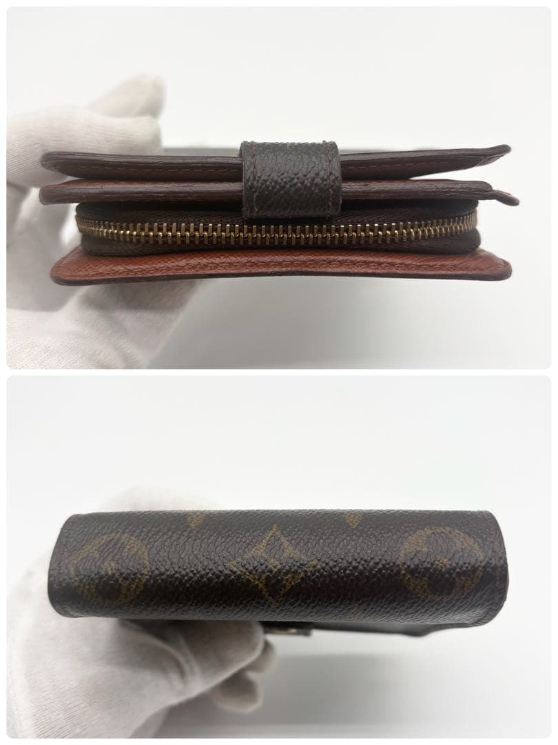 良品】【鑑定済み】ルイ・ヴィトン ✨コンパクトジップ モノグラム 二