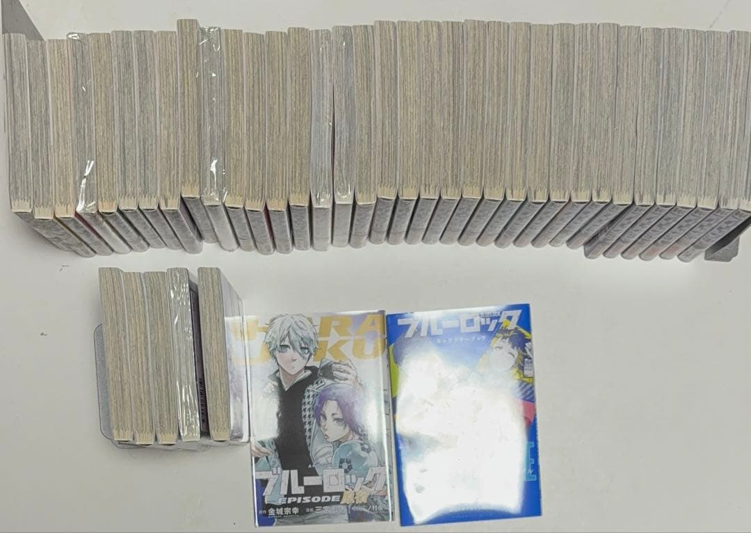 【全巻＋特典】ブルーロック 35巻 エピソード凪5 巻、映画特典原宿　全42巻