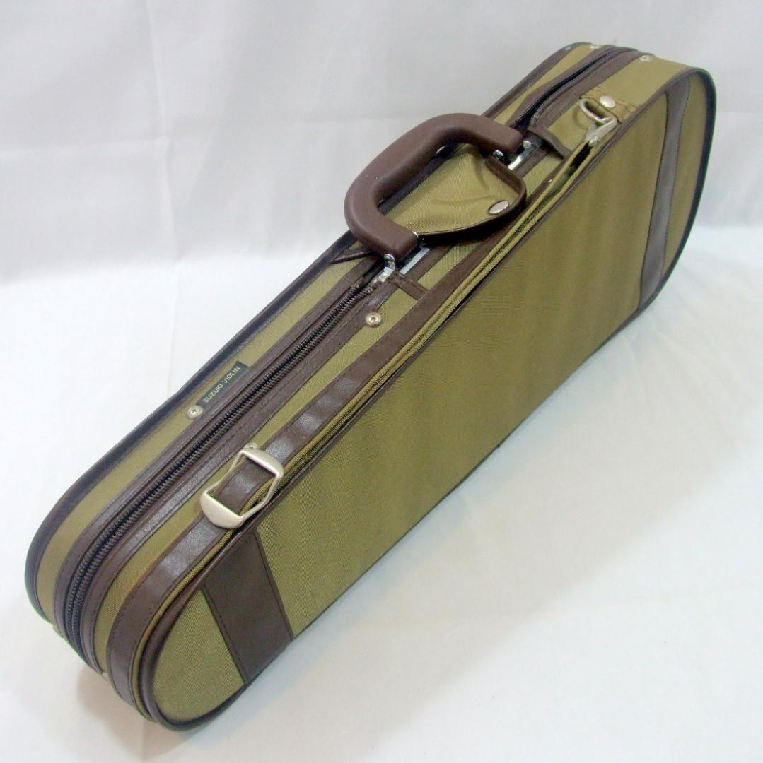 鈴木バイオリン 1/8 No220 毛替え済み弓 ケース 弦新品 メンテ済