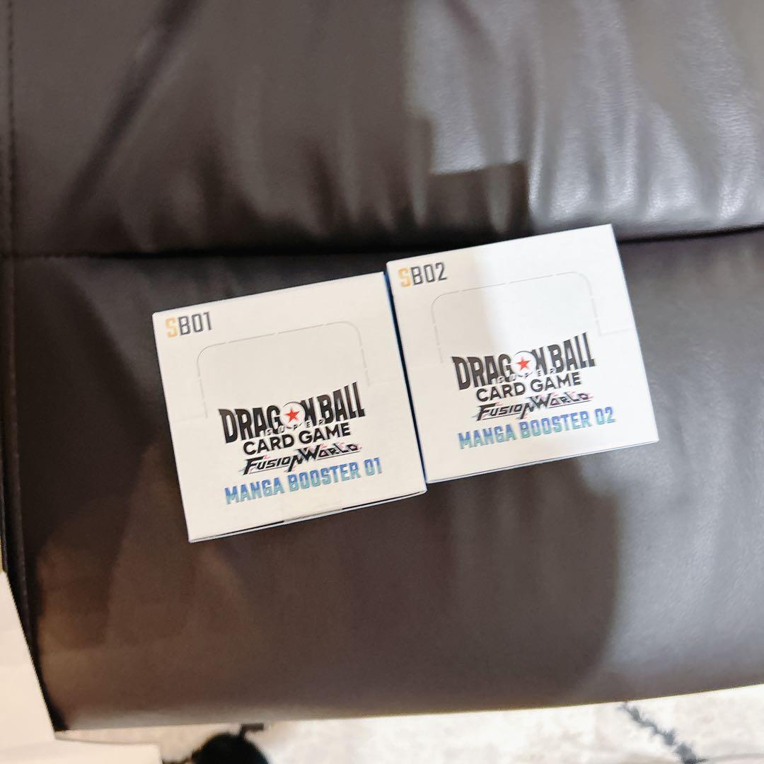 ドラゴンボールMANGA BOOSTER 01&02 テープカットなし