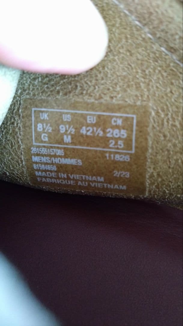 CLARKS ORIGINALS ワラビー【ベージュ】