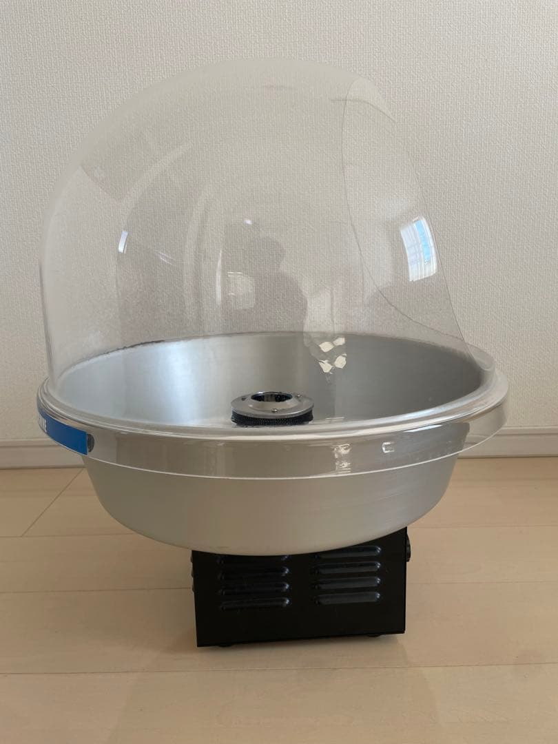 【超美品！】ライオン 綿菓子機わたあめ機K-33透明フード付(国産)完動品