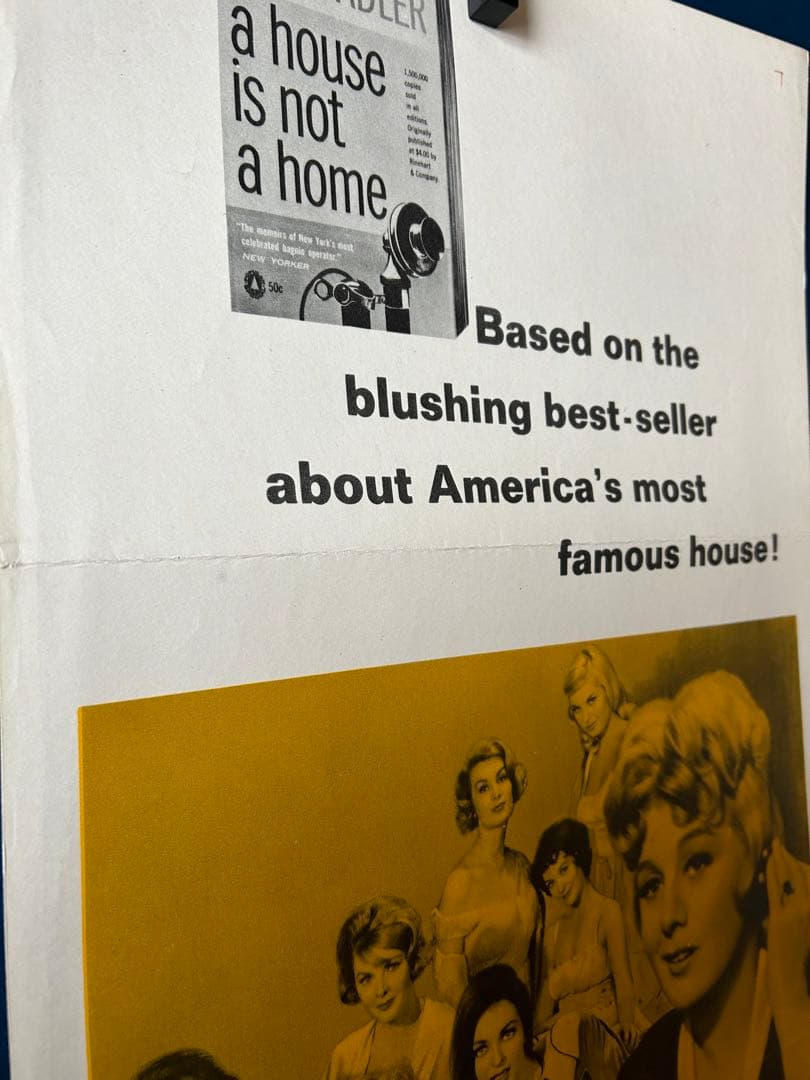 禁じられた家　USオリジナル映画ポスター