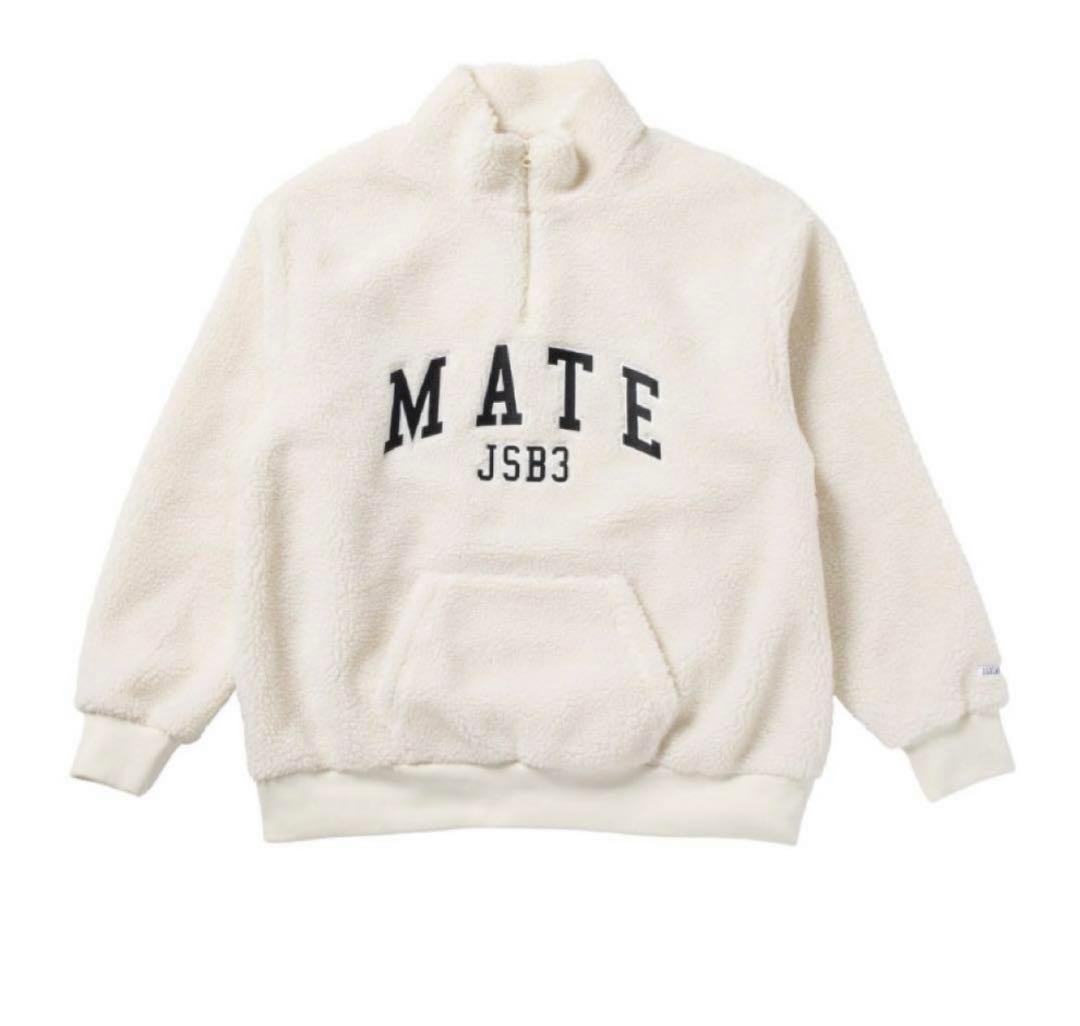 FC会員限定】 JSB LAND ボアアノラックWHITE ボアジャケット 三代目 J