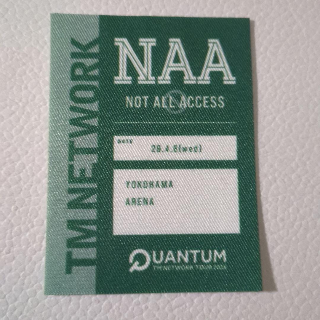 値引可 TMネットワーク 4/8 横浜 パス風ステッカー 1枚 QUANTUM - メルカリ