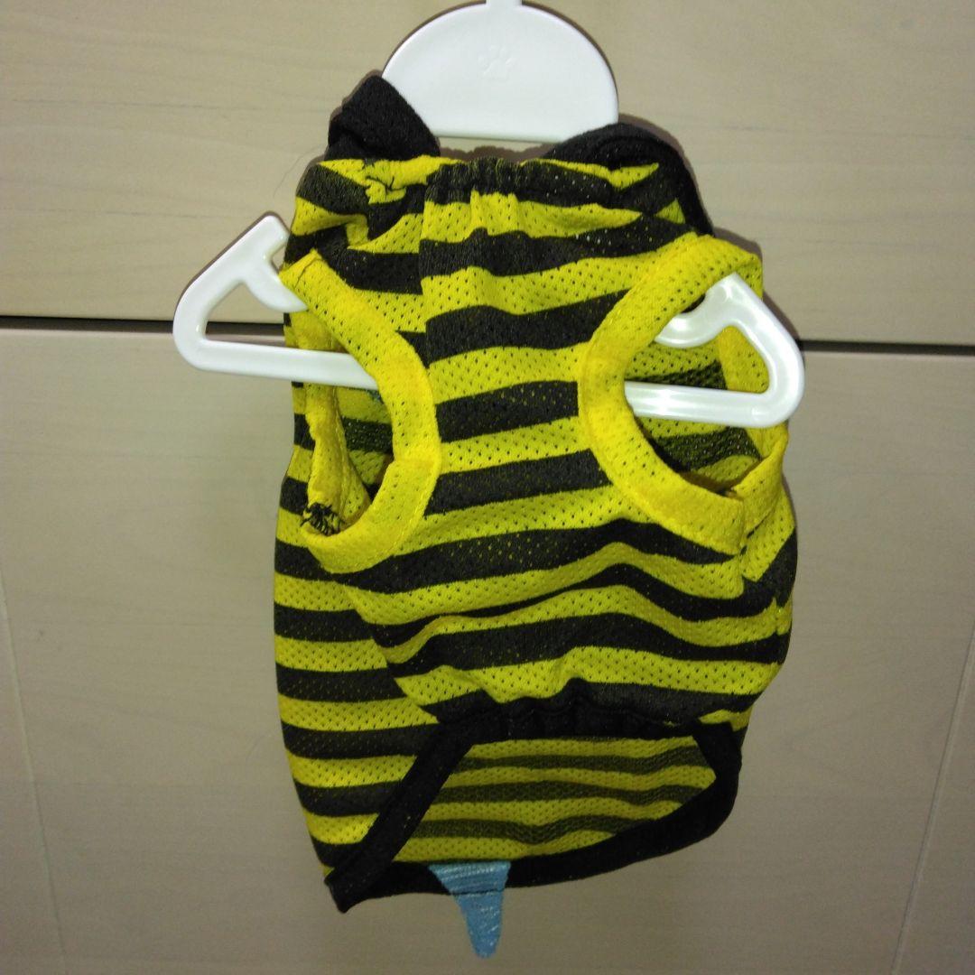 犬服 蜂デザイン 黒と黄色のストライプ - メルカリ