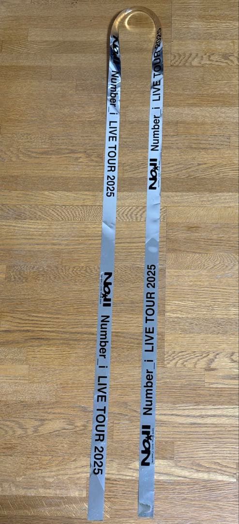 美品】Number_i Live Tour 2025銀テープ - メルカリ