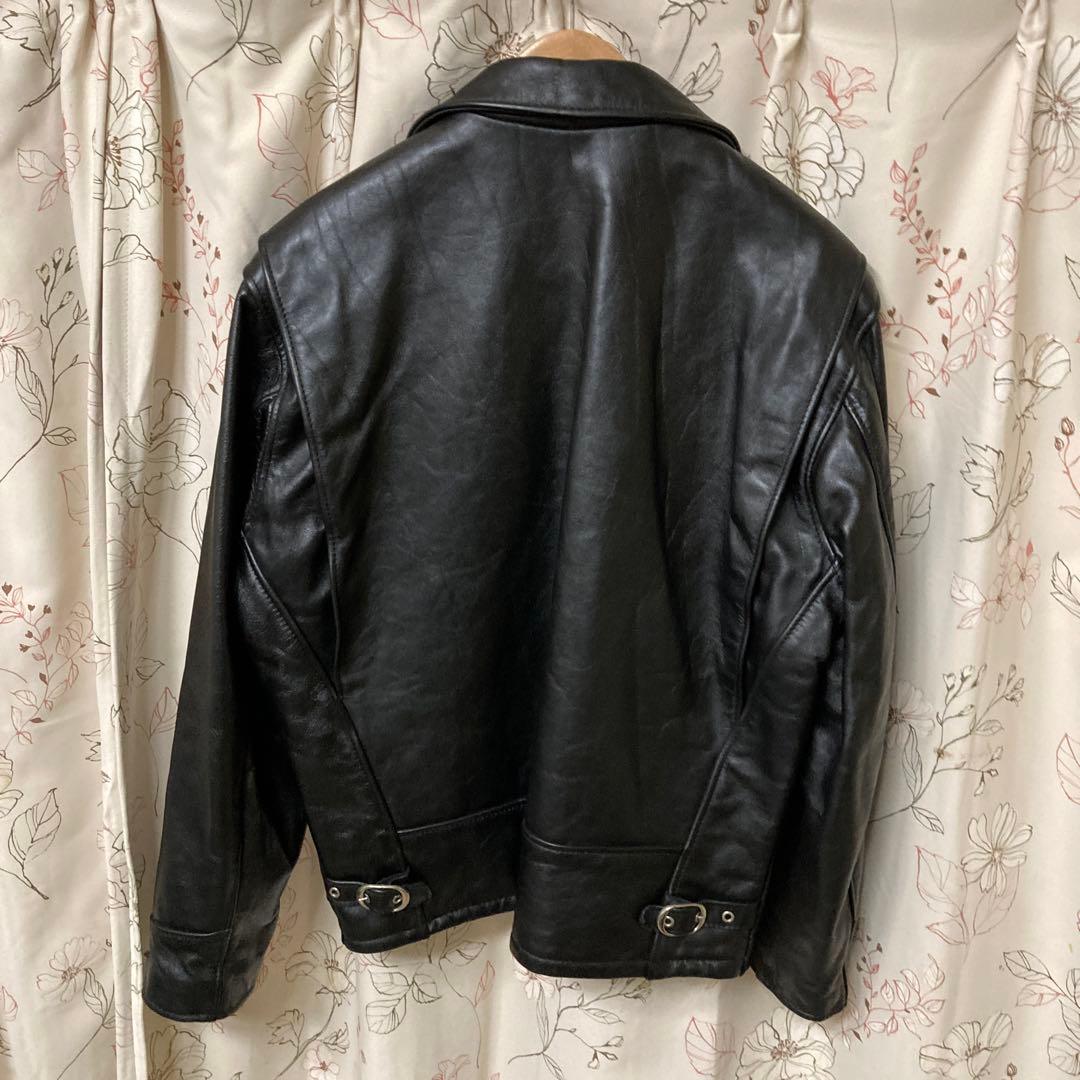 Schott シングルライダース AT101 ブラック 40 価格
