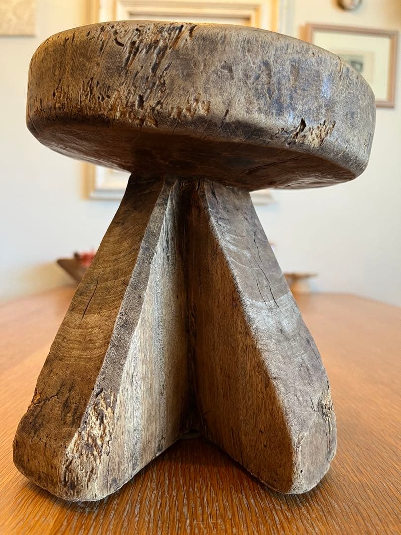 【JL】 セヌフォスツール トンガ族スツール アフリカスツール