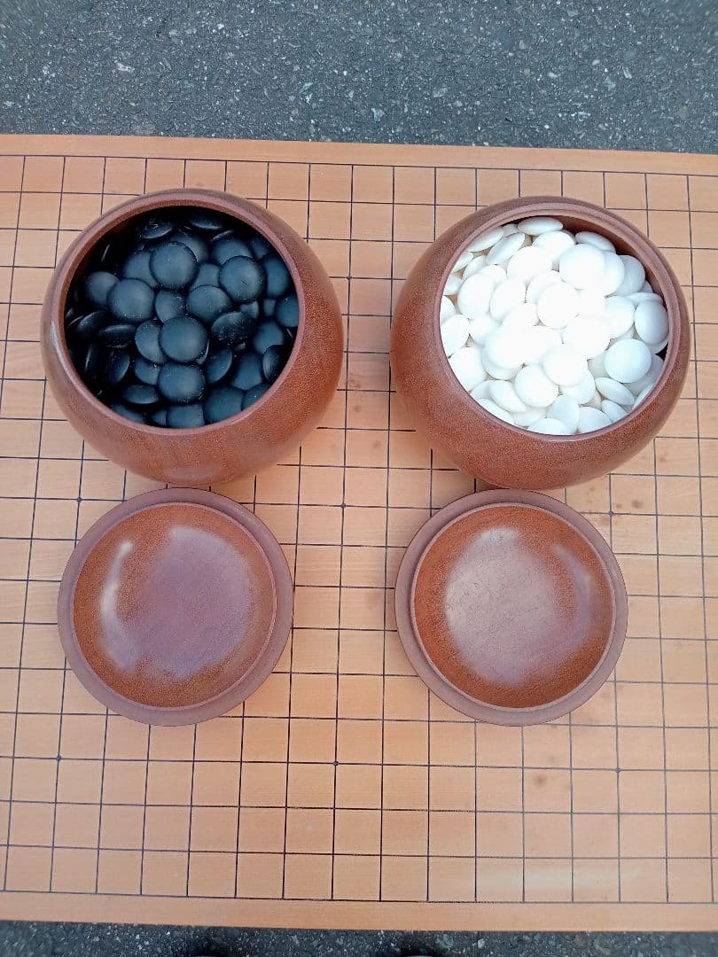 碁盤、碁石セット