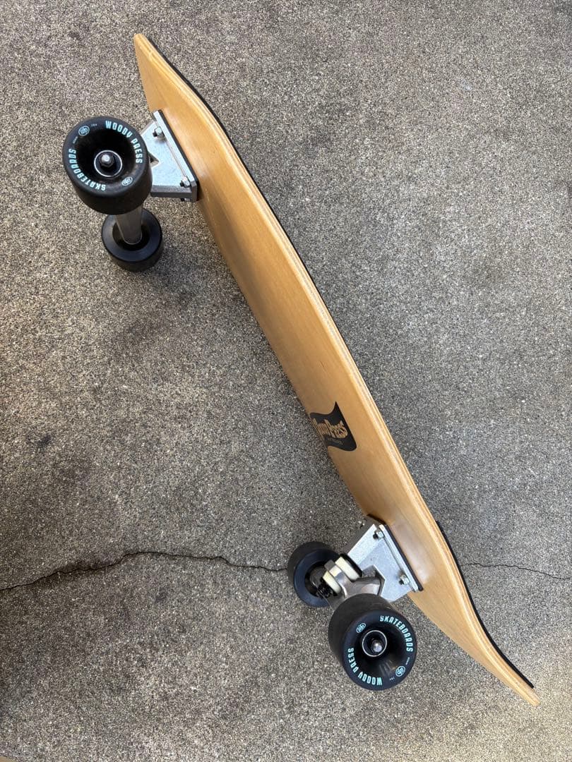 Woody Press スケートボード クルーザー カービング 30インチ 中古
