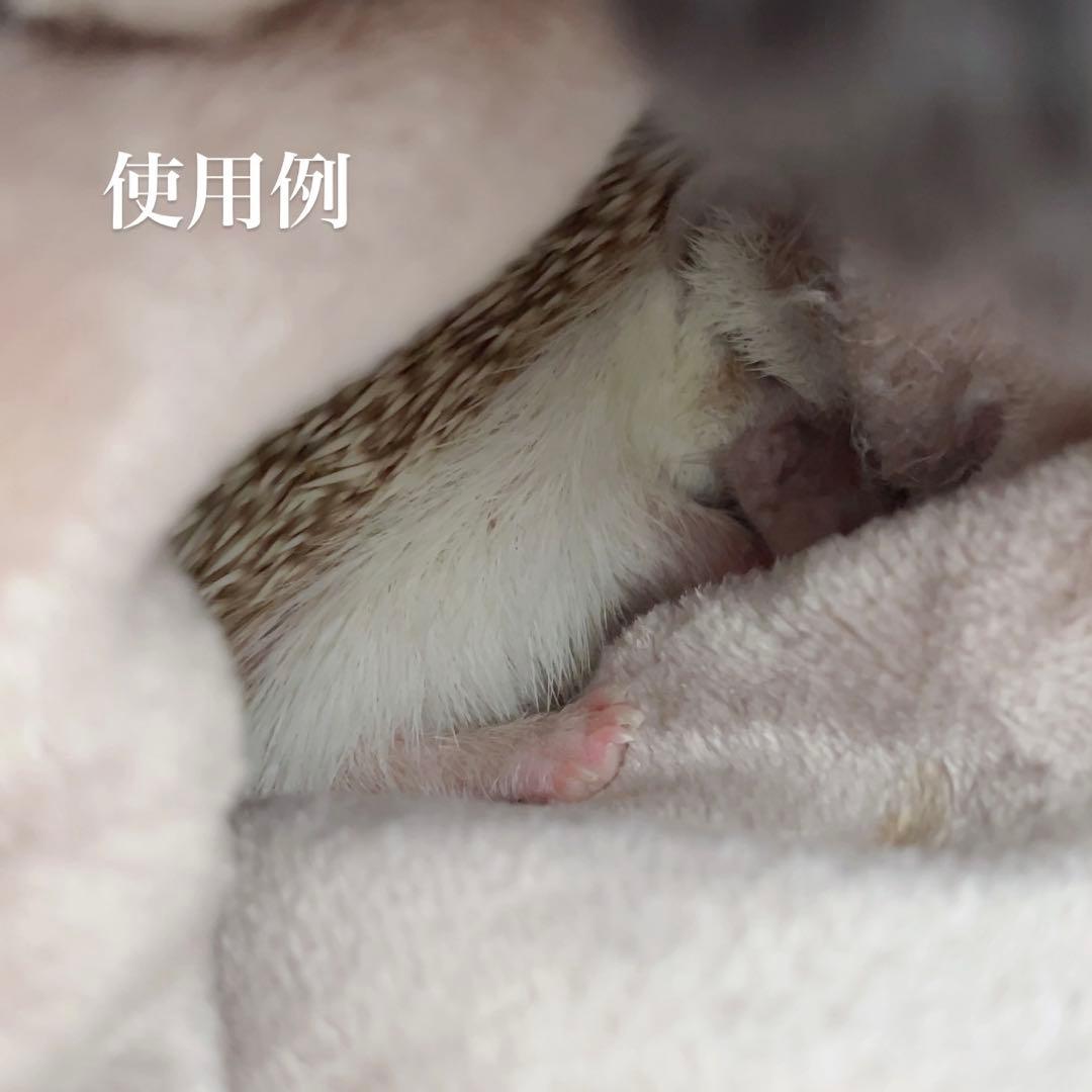 ハリネズミ用寝袋 もふもふクマ耳茶色 マチ付き③ - メルカリ