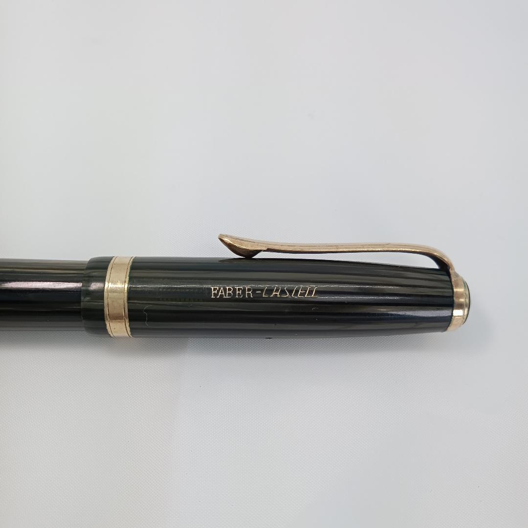 FABER CASTELL 14K 884 グリーン 字幅M ファーバー