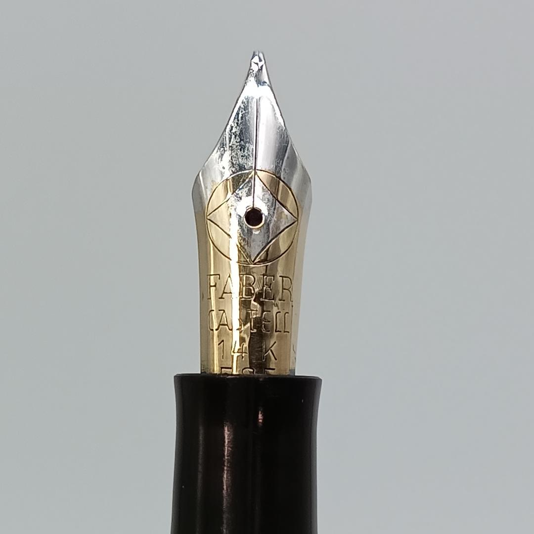 FABER CASTELL 14K 884 グリーン 字幅M ファーバー
