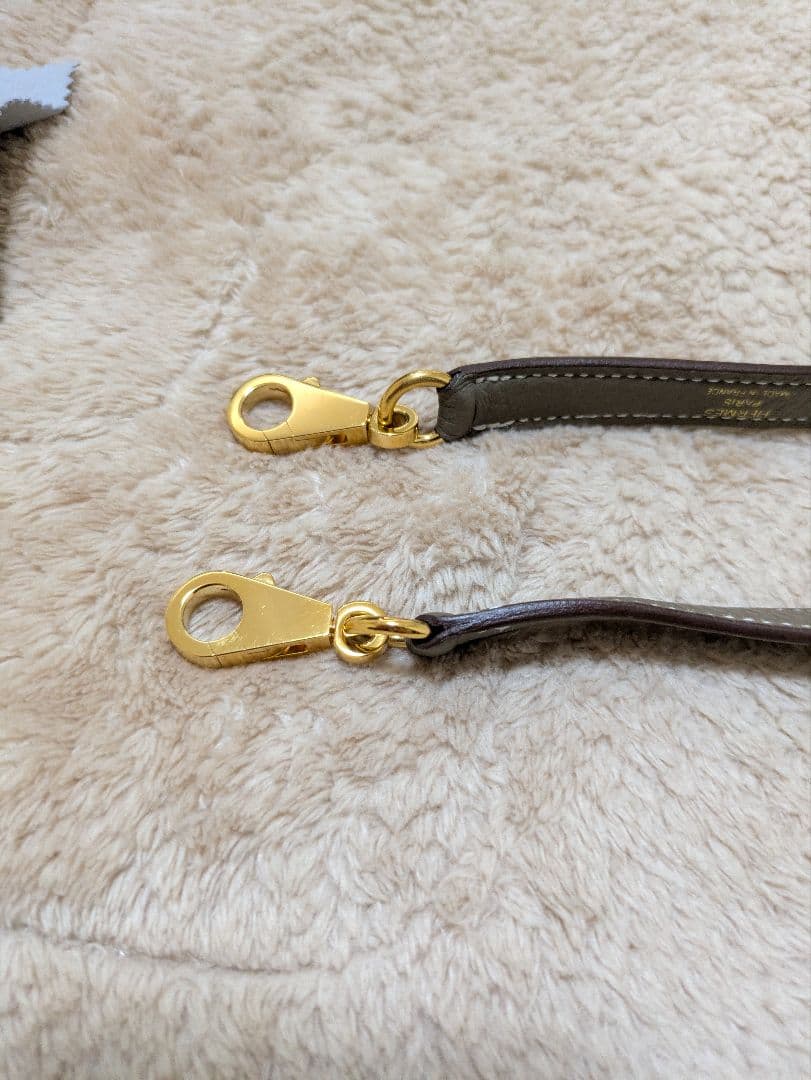 【売約済み】ボリード31 エトゥープ　ゴールド金具