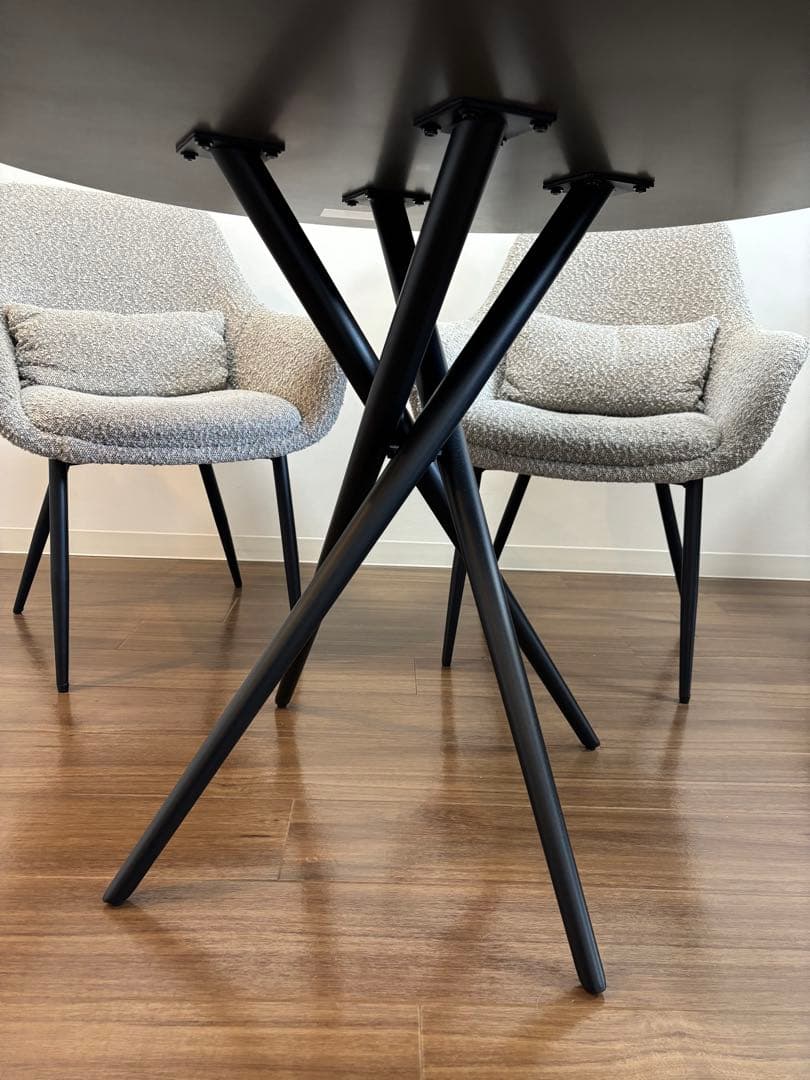 【NO.4】クロートインテリア　ダイニングテーブル　ホワイト