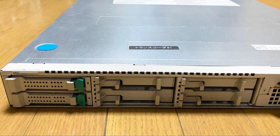 高性能サーバー NEC Xeon E5 2690 16GB 1.5TB RAID