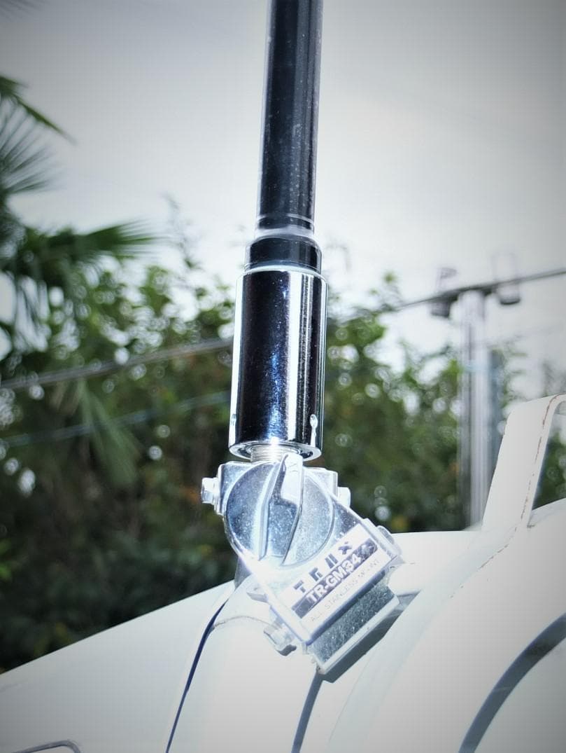 AM☆アマチュア無線用デコトラデュアルバンド V/Uアンテナ ヘリカル