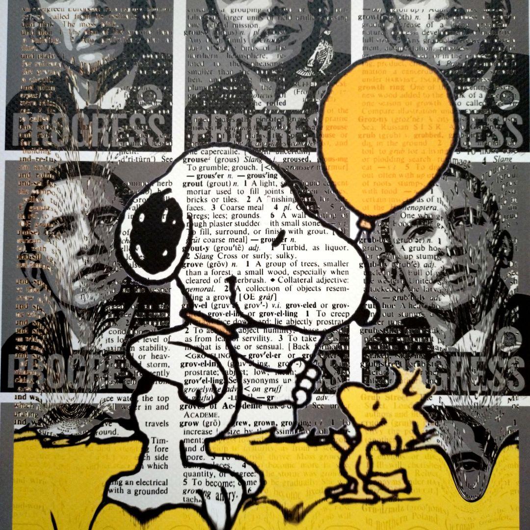 death nyc 世界限定100枚スヌーピー PEANUT オバマ元大統領 - メルカリ