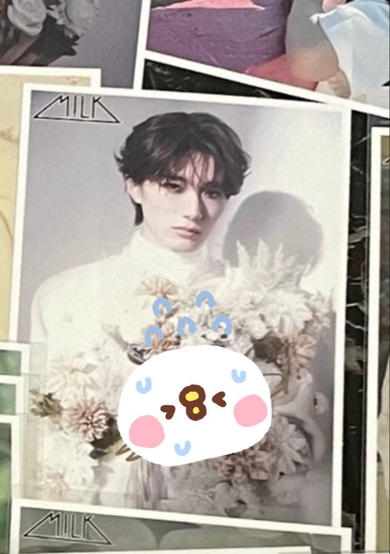 M!LK 山中柔太郎 サイン入り生写真　生写真　公式写真　グッズ