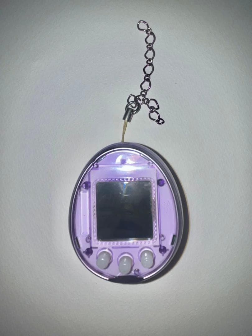 たまごっち4U +パープル、4U +カスタムカバー付き